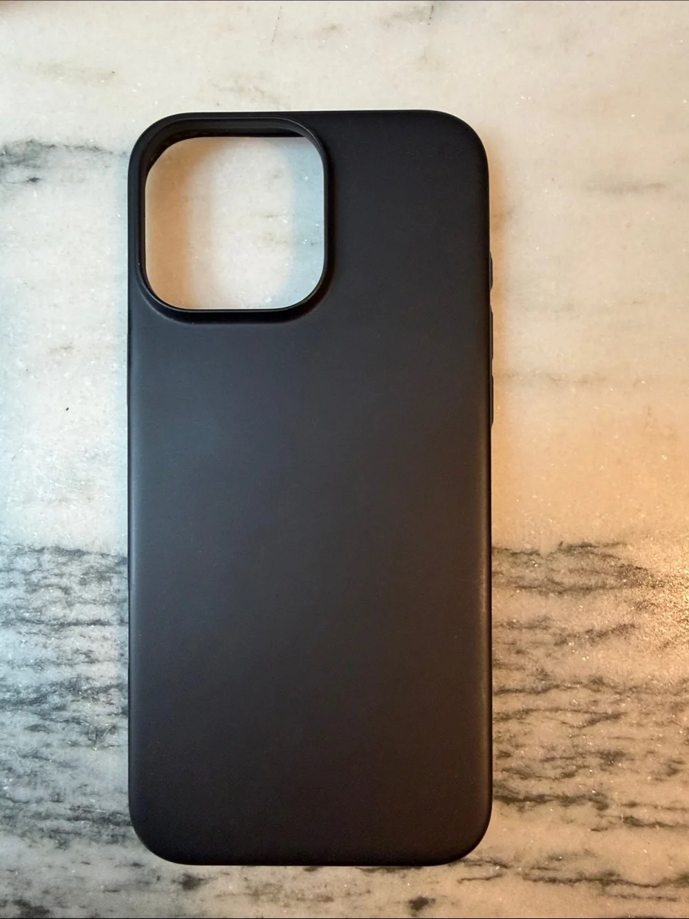 Matte Black 16 Pro Max Sleek Case